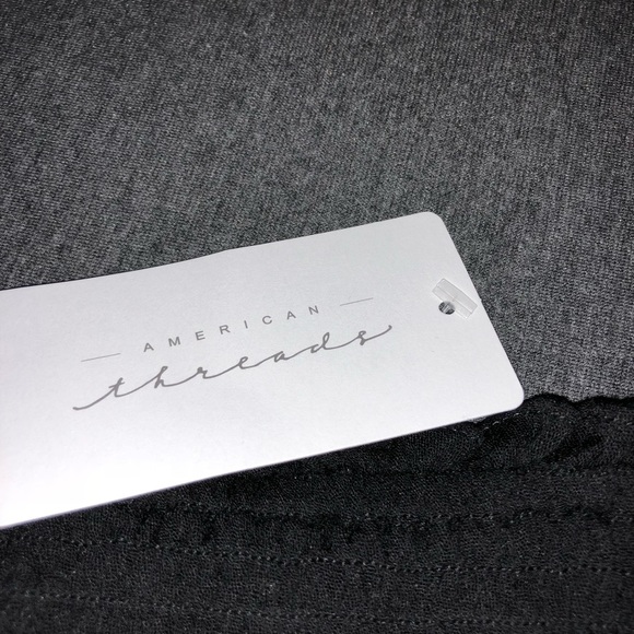 American Threads Black Off-the-Shoulder Top - Picture 4 of 4